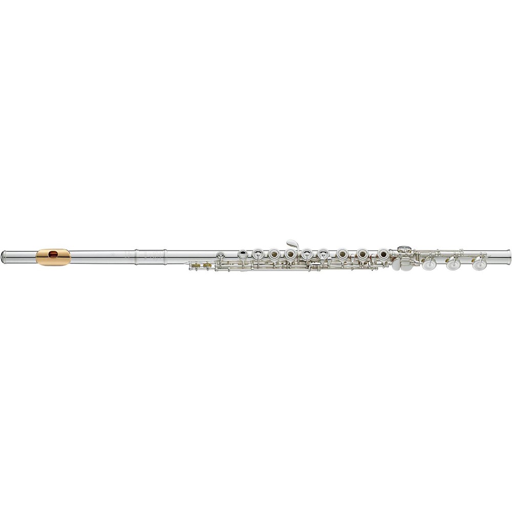 yamaha - yfl-687hclg 600 series professional flute - nickel