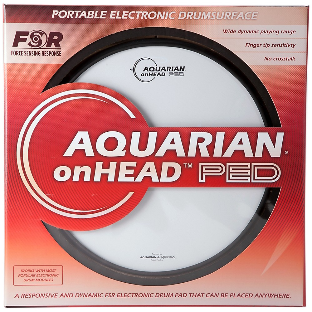 UPC 659007011320 product image for Aquarian Onhead Portable Electronic Drumsurface Bundle Pak 12 Inch | upcitemdb.com