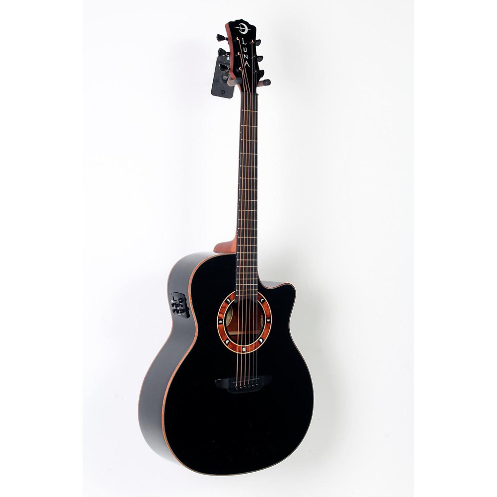 UPC 888365724256 product image for Luna Guitars Fauna Nox Acoustic-Electric Guitar  888365724256 | upcitemdb.com