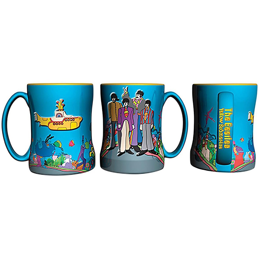 UPC 846757395309 product image for Boelter Brands Beatles Yellow Submarine Relief Mug 14 Ounce | upcitemdb.com