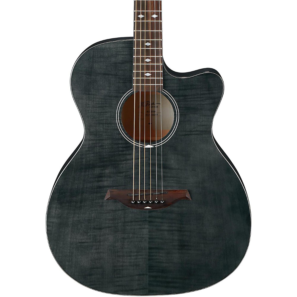 UPC 701963031895 product image for B.C. Rich Series 3 Acoustic-Electric Cutaway Guitar Transparent Black | upcitemdb.com