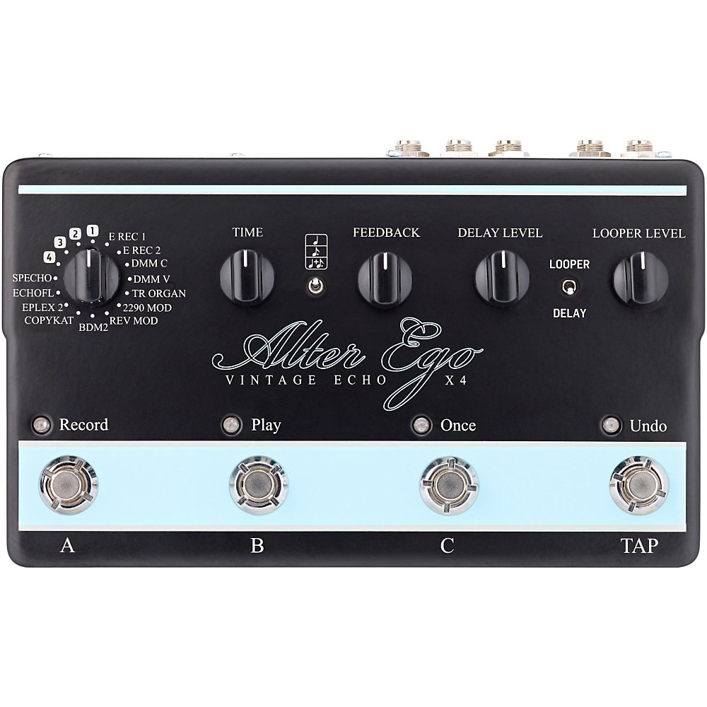 TC Electronic Alter Ego X4 Vintage Echo Effects Pedal
