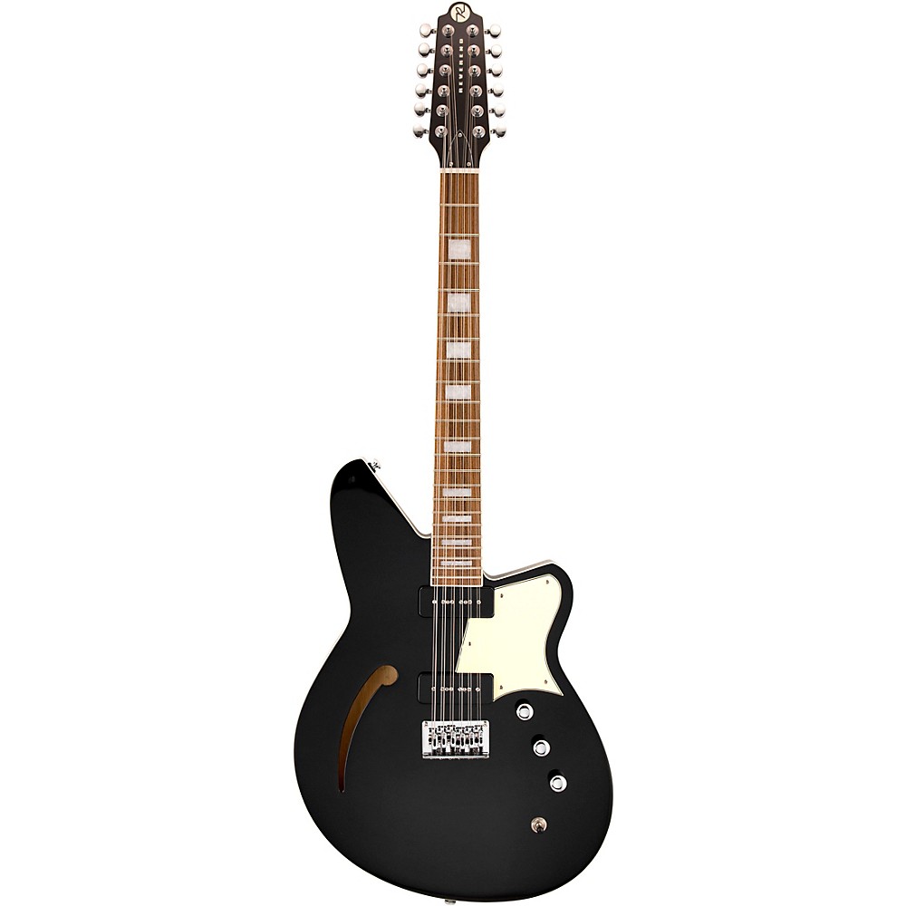 UPC 617529231114 product image for Reverend Airwave 12 String Electric Guitar Midnight Black | upcitemdb.com