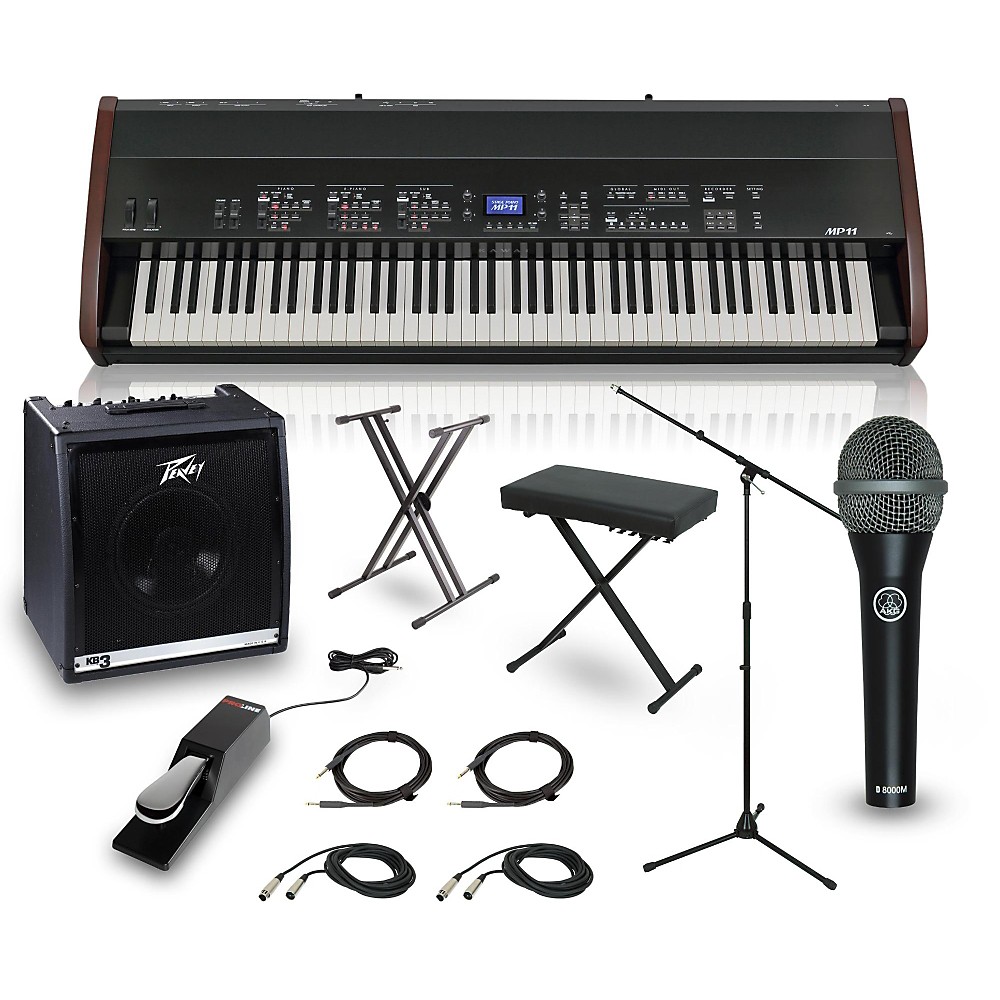 UPC 888365859354 product image for Kawai Mp11 88 Key Complete Stage Piano Package | upcitemdb.com