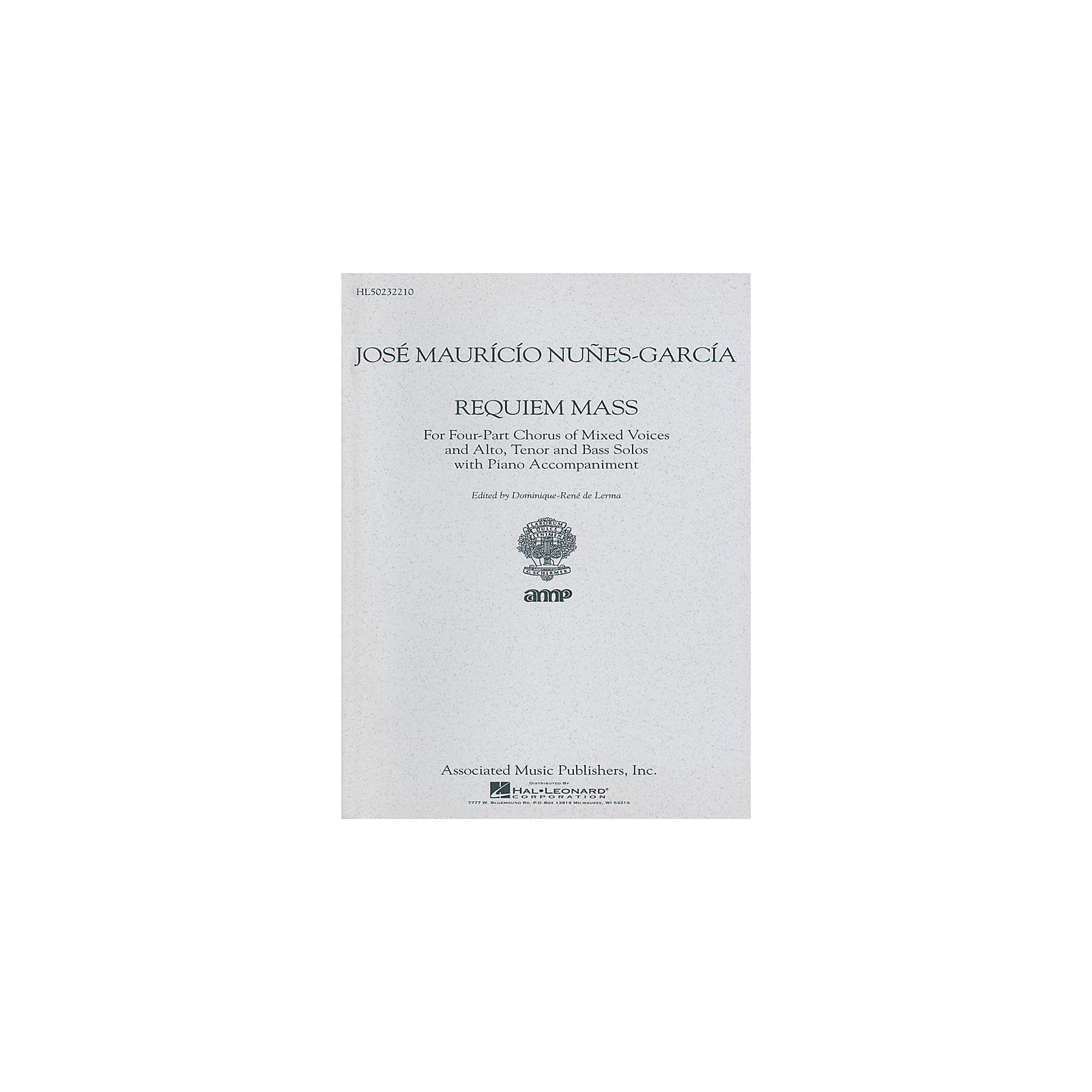 Associated Requiem Mass Satb Satb Composed By Jos Nunes Garcia