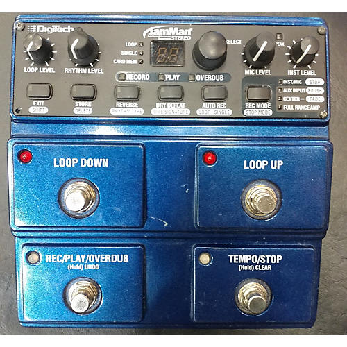 Used Digitech JML2 JamMan Stereo Looper And Phrase Sampler Pedal