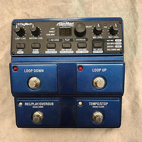 Used Digitech JML2 JamMan Stereo Looper And Phrase Sampler Pedal