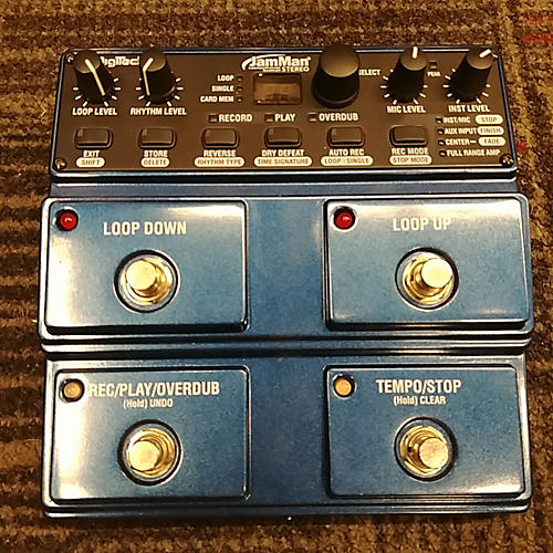 Used Digitech JML2 JamMan Stereo Looper And Phrase Sampler Pedal
