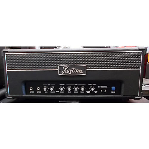 Used Kustom KG100HFX Solid State Guitar Amp Head Guitar Center