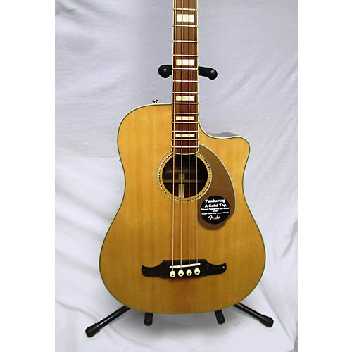 Used Fender Kingman Acoustic Electric Bass Acoustic Bass Guitar