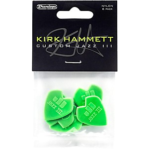 Dunlop Kirk Hammett Jazz Guitar Picks by Dunlop