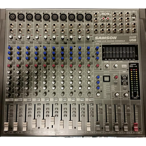 Used Samson L1200 Unpowered Mixer Guitar Center