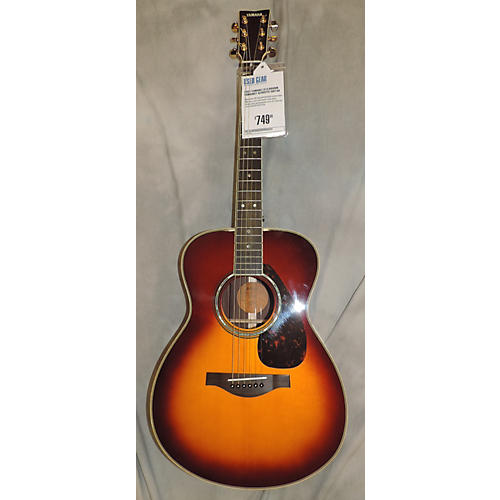 Used Yamaha LS16 Acoustic Guitar Brown Sunburst Guitar Center