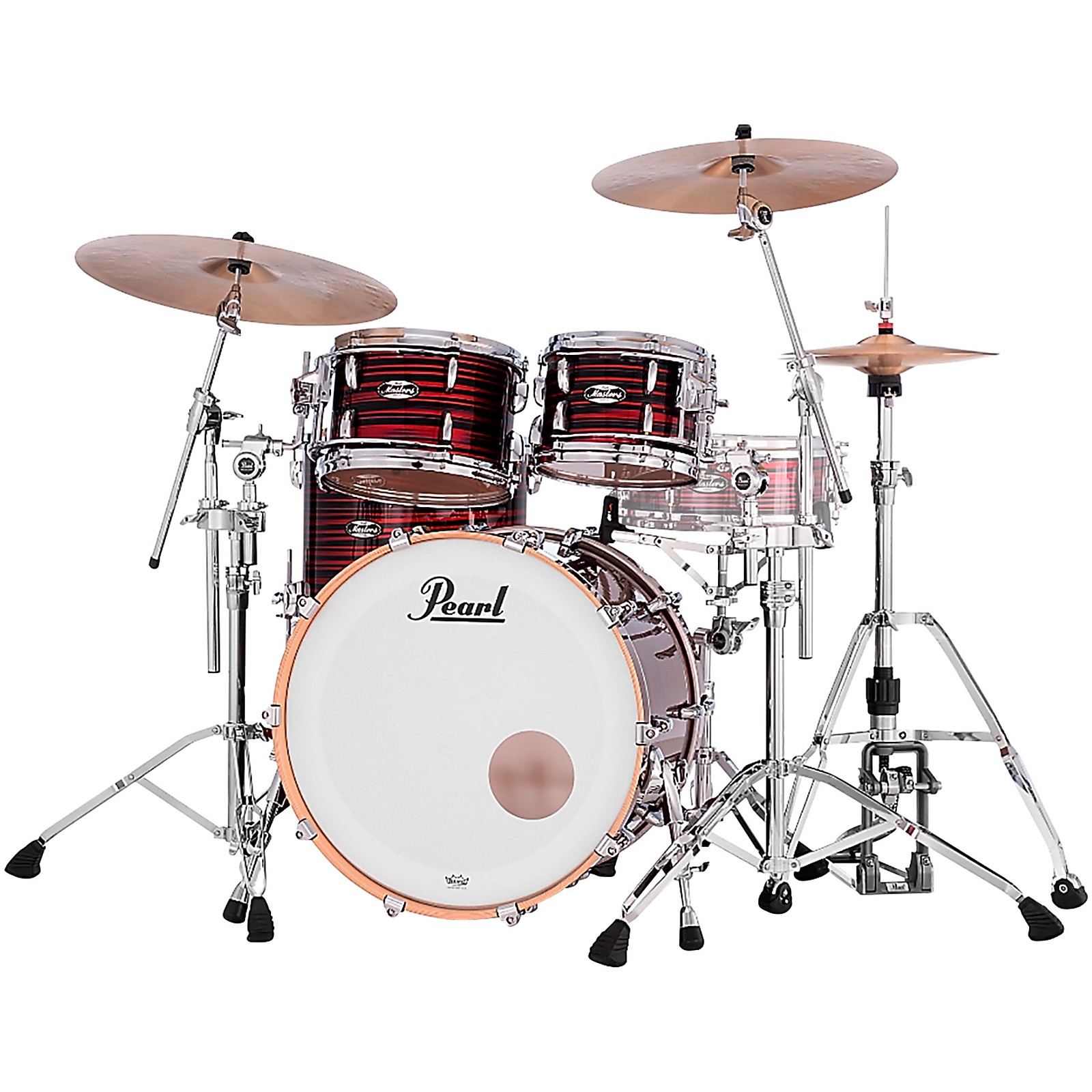 Pearl Masters Maple Piece Shell Pack Red Oyster Swirl Guitar Center