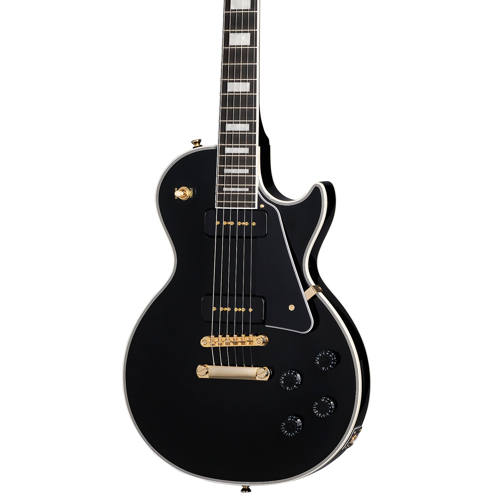 Epiphone Les Paul Custom P Limited Edition Electric Guitar Ebony