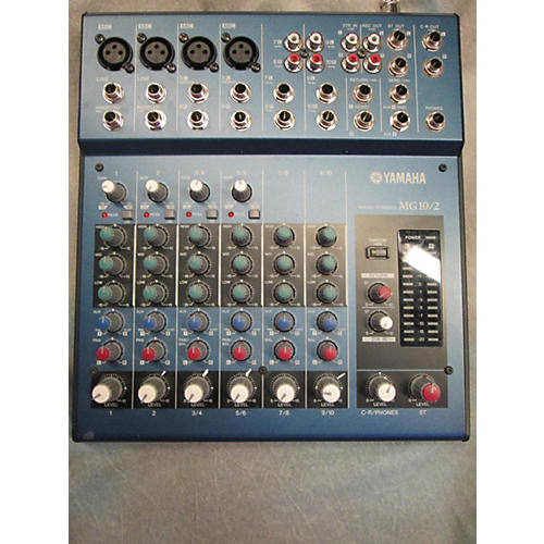 Used Yamaha MG10/2 Unpowered Mixer Guitar Center