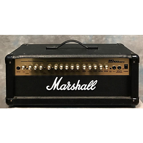 Used Marshall MG100HDFX 100W Solid State Guitar Amp Head Guitar Center