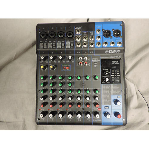 Used Yamaha MG10XU Digital Mixer Guitar Center