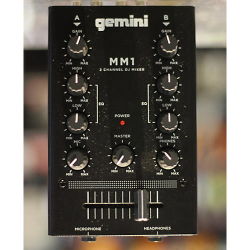Used Gemini MM1 Powered Mixer Guitar Center