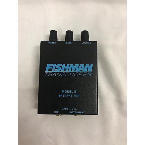 Used Fishman MODEL B BASS PREAMP Pedal Guitar Center