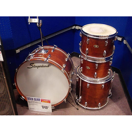 Used Slingerland Mahogany Maple Drum Kit Guitar Center