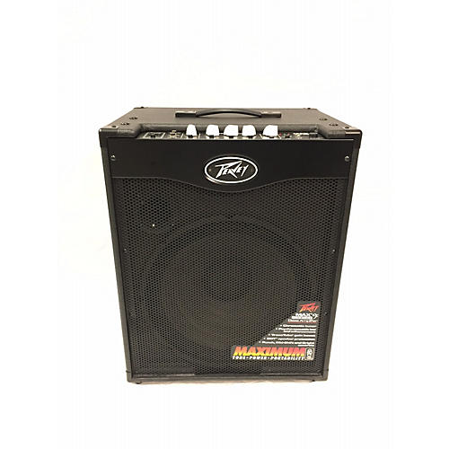 Used Peavey Max 115 II 1x15 300W Bass Combo Amp Guitar Center