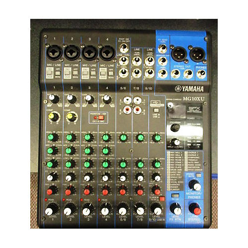 Used Yamaha Mg10xu Powered Mixer | Guitar Center