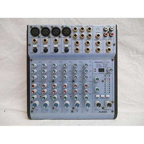 Used Alesis MultiMix 8 FX USB 8Channel Unpowered Mixer Guitar Center