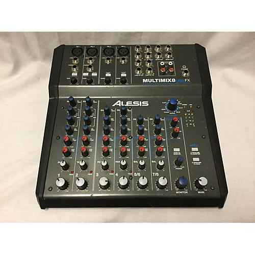 Used Alesis Multimix Usb Fx 8 Powered Mixer Guitar Center