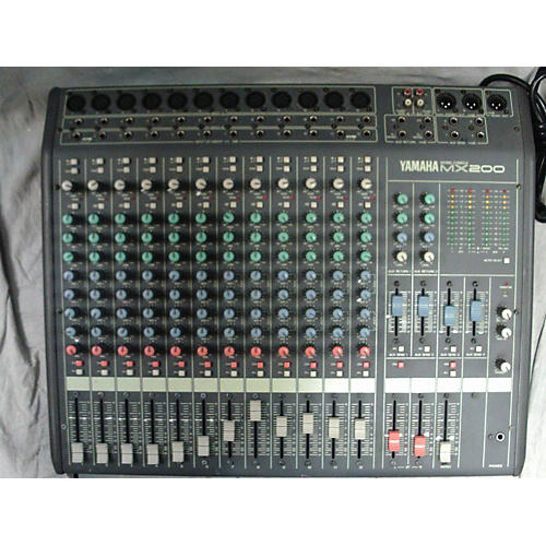 Used Yamaha Mx200 Unpowered Mixer Guitar Center