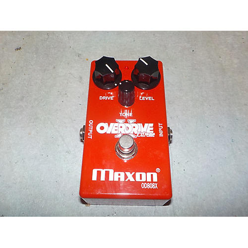 Used Maxon OD808X Extreme Overdrive Effect Pedal Guitar Center