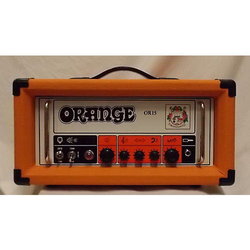 Used Orange Amplifiers OR15H 15W Tube Guitar Amp Head Guitar Center