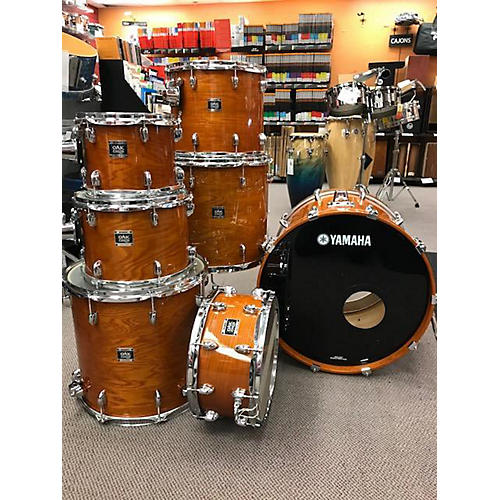 Used Yamaha Oak Custom Drum Kit Guitar Center
