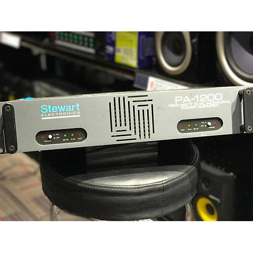 Used Stewart PA1200 Power Amp Guitar Center