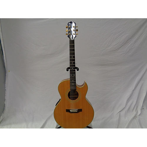 Used Epiphone PR5E Acoustic Electric Guitar Vintage Natural Guitar Center