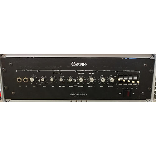 Used Carvin PRO BASS II Bass Amp Head Guitar Center