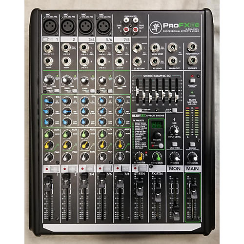 Used Mackie PROFX8V2 Unpowered Mixer Guitar Center