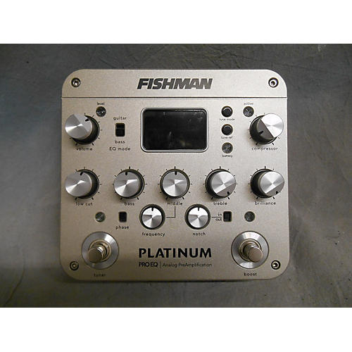 Used Fishman Platinum Pro Eq Guitar Preamp Guitar Center