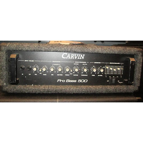 Used Carvin Pro Bass 500 Bass Amp Head Guitar Center