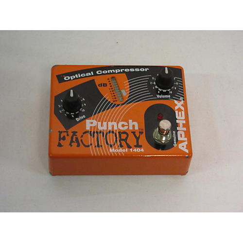 Used Aphex Punch Factory Optical Compressor Effect Pedal Guitar Center