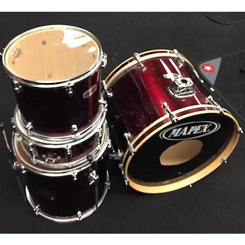 Used Mapex Q Drum Kit Burgundy Guitar Center