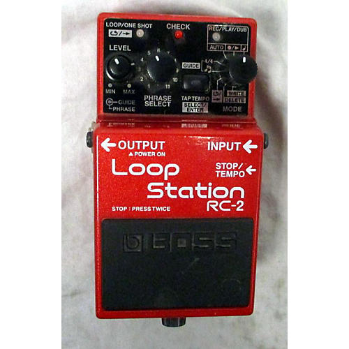 Used Boss RC2 Loop Station Pedal Guitar Center