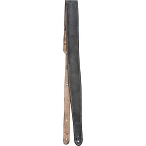 worn strap leather road fender guitar distressed