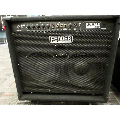 Used Fender Rumble 100 1x15 100W Bass Combo Amp Guitar Center