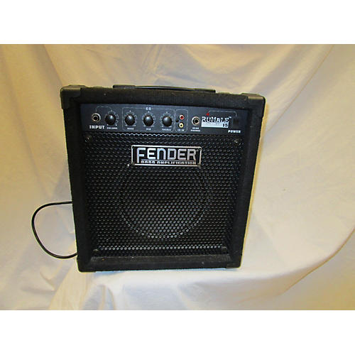 Used Fender Rumble 15 15w 1x8 Bass Combo Amp Guitar Center