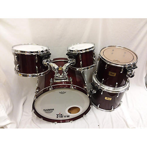 Used Pearl SESSION PRESTIGE Drum Kit Cherry Guitar Center