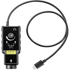 Saramonic SMARTRIG-UC AUDIO INTERFACE FOR USB TYPE-C ANDROID DEVICES, SMARTPHONES, TABLETS PCSSMARTRIG-UC  