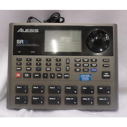 Used Alesis SR18 Drum Machine Guitar Center