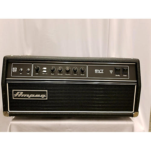 Used Ampeg SVTCL Classic 300W Tube Bass Amp Head Guitar Center