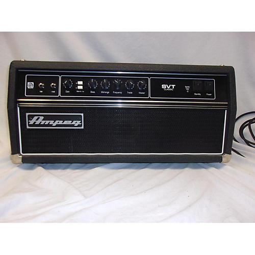 Used Ampeg SVTCL Classic 300W Tube Bass Amp Head Guitar Center